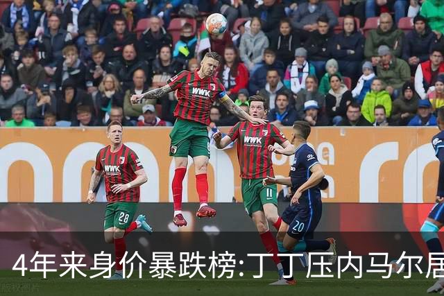 4年来身价暴跌榜:丁丁压内马尔居首 加维、B席、孙兴慜、萨内在列